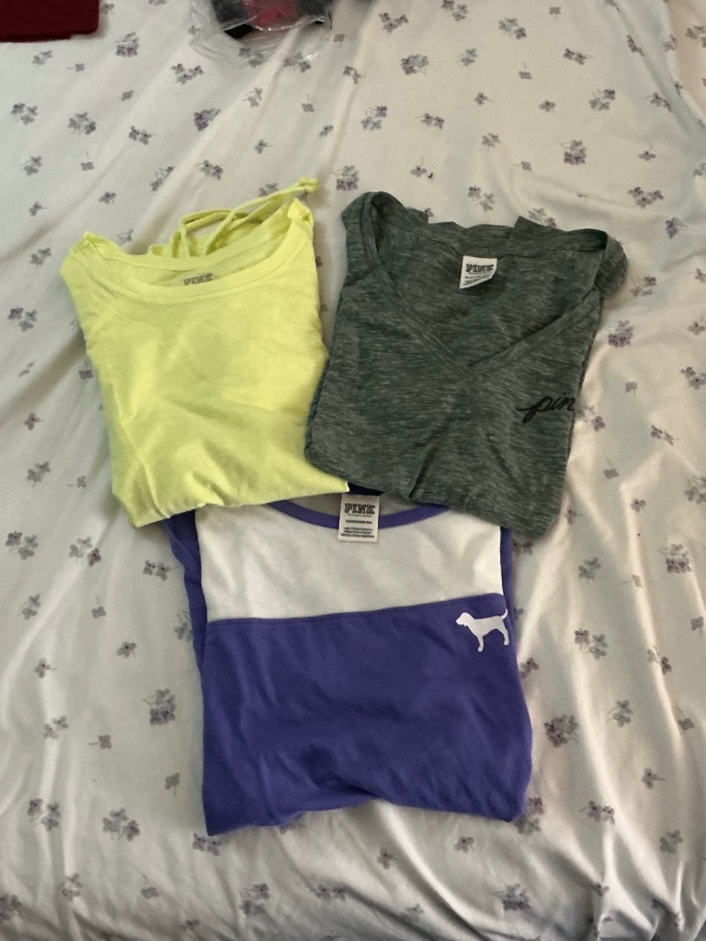 Victoria’s Secret PINK lot of 3 T-Shirts